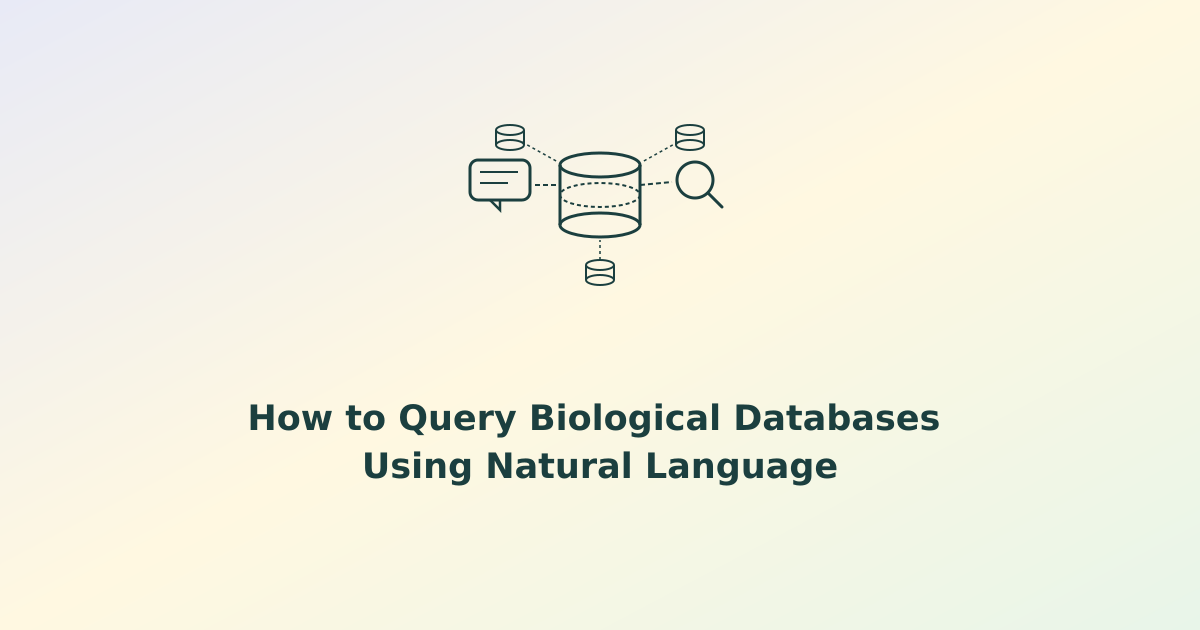 Query Database Using Natural Language Llm How to Query Biological Databases Using Natural Language | Purna AI Blog